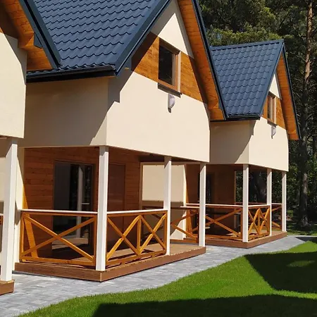 Bursztynowo Z Saunami I Jakuzzi 度假居 奥斯特罗沃