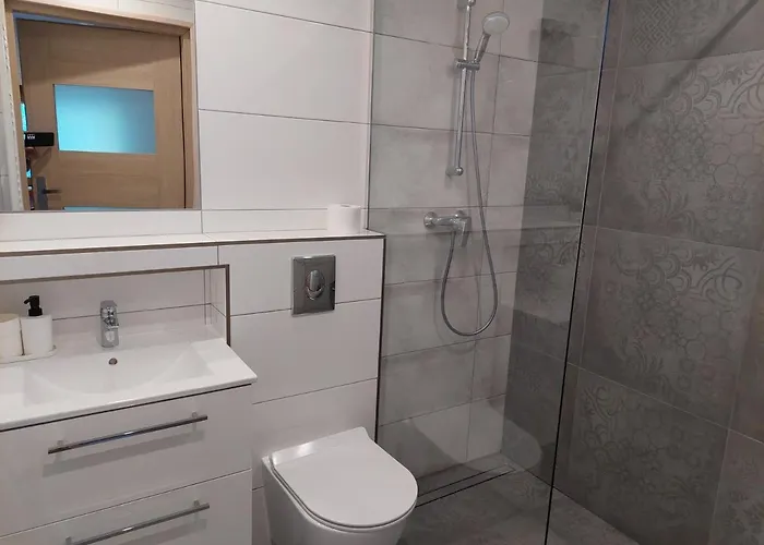 Prázdninový dům Bursztynowo Z Saunami I Jakuzzi