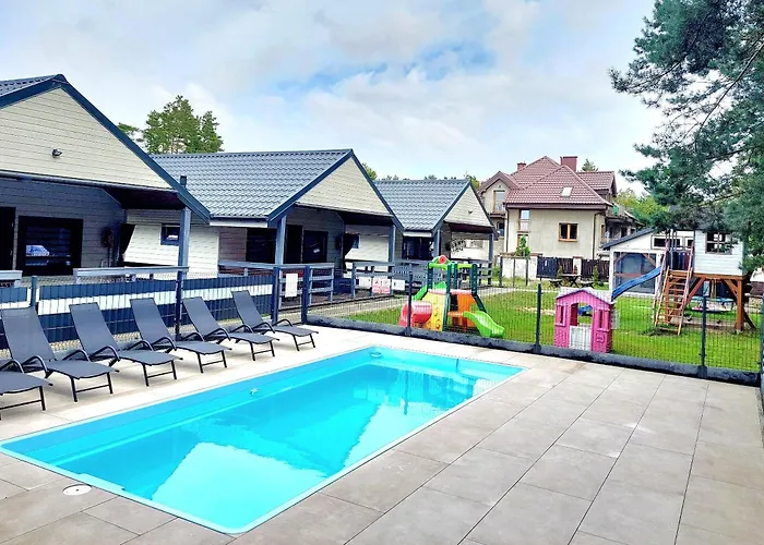 Bursztynowo Z Saunami I Jakuzzi * Ostrowo (Puck)